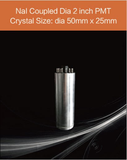 NaI(Tl) Gamma scintillation Detector, NaI scintillator crystal with photomultiplier,  END020101 